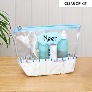 Clear Zip Kit - Roadster Print