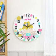 Flower Girl Clock