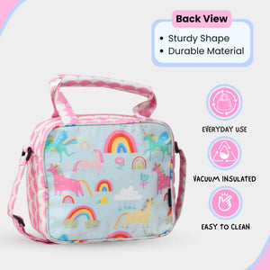 Blue Unicorn Insulated Tiffin Bag
