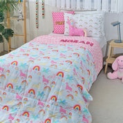 Blue Unicorn Comforter