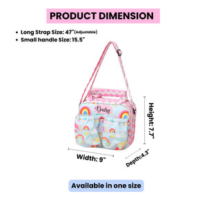 Blue Unicorn Insulated Tiffin Bag