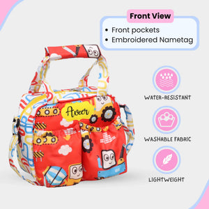 Red Truck Insulated Tiffin Bag