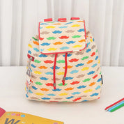 Colorful Mustache Rucksack Bag