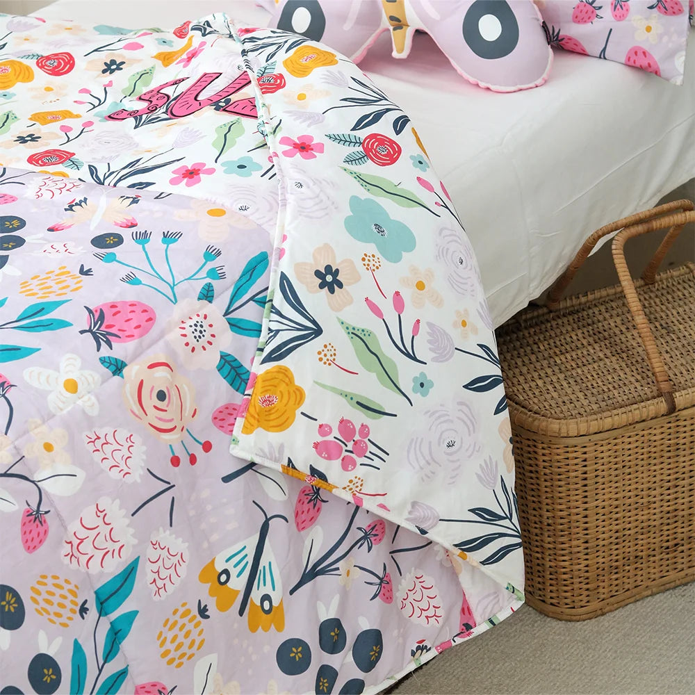 Lilac Garden Comforter
