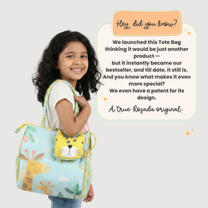 Lazy Zoo Tote Bag