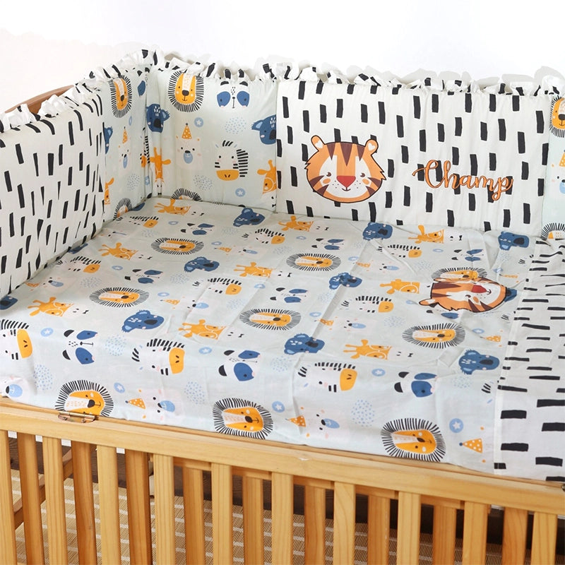 Blue Lion Cot Sheet (62x44)"