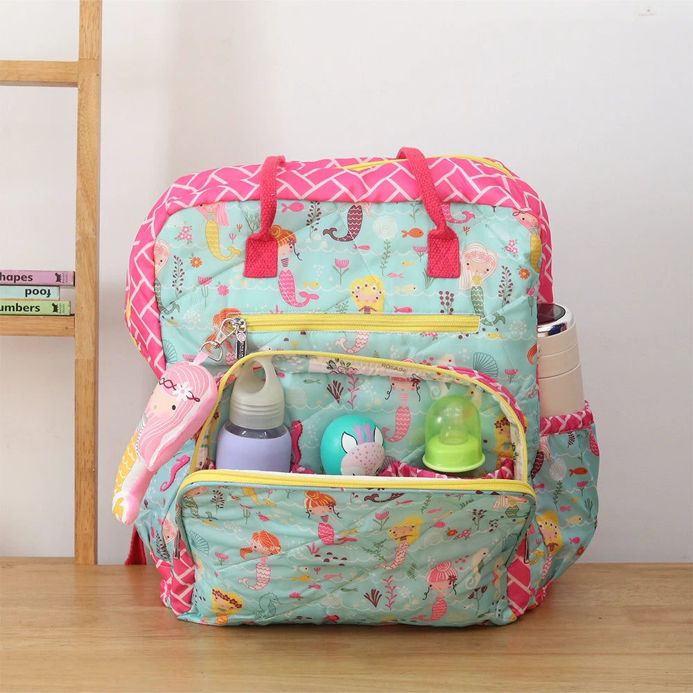 Mermaid Diaper Backpack