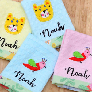 Lazy Zoo Napkins Set