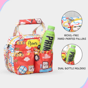 Red Truck Insulated Tiffin Bag