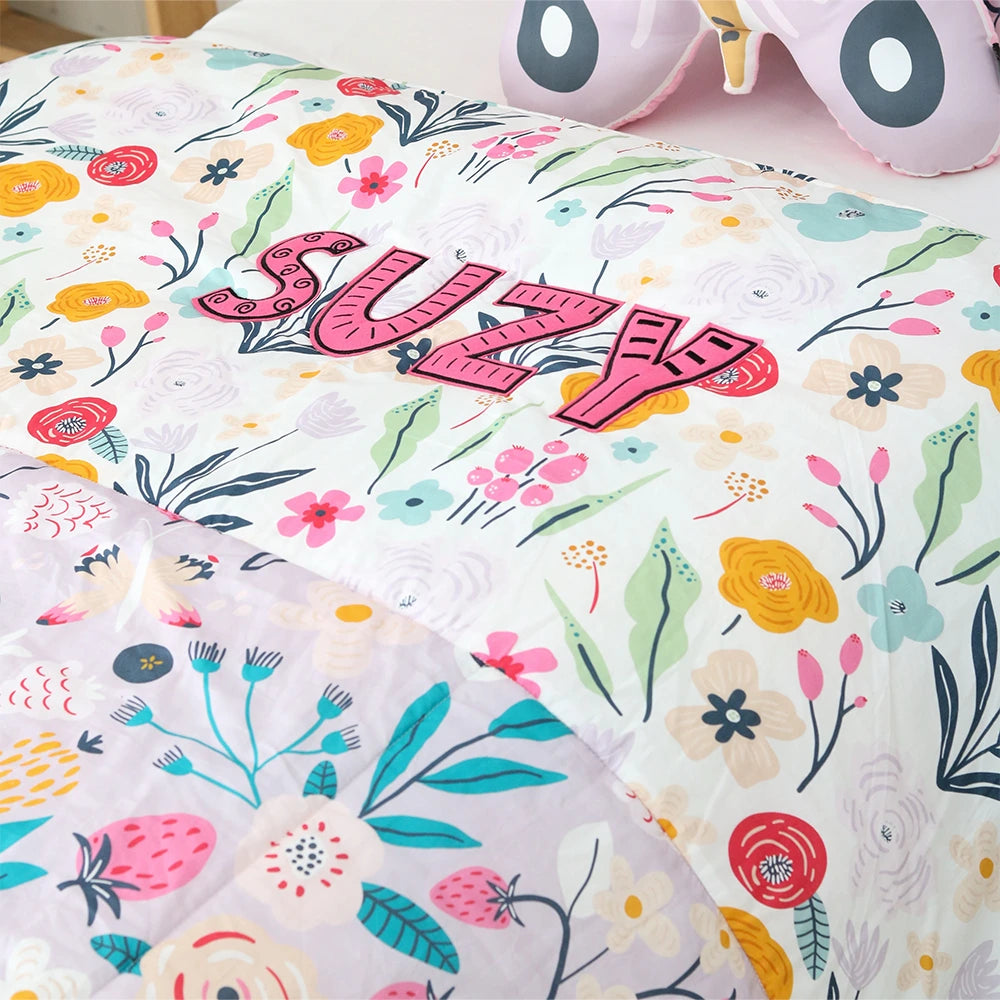 Lilac Garden Comforter