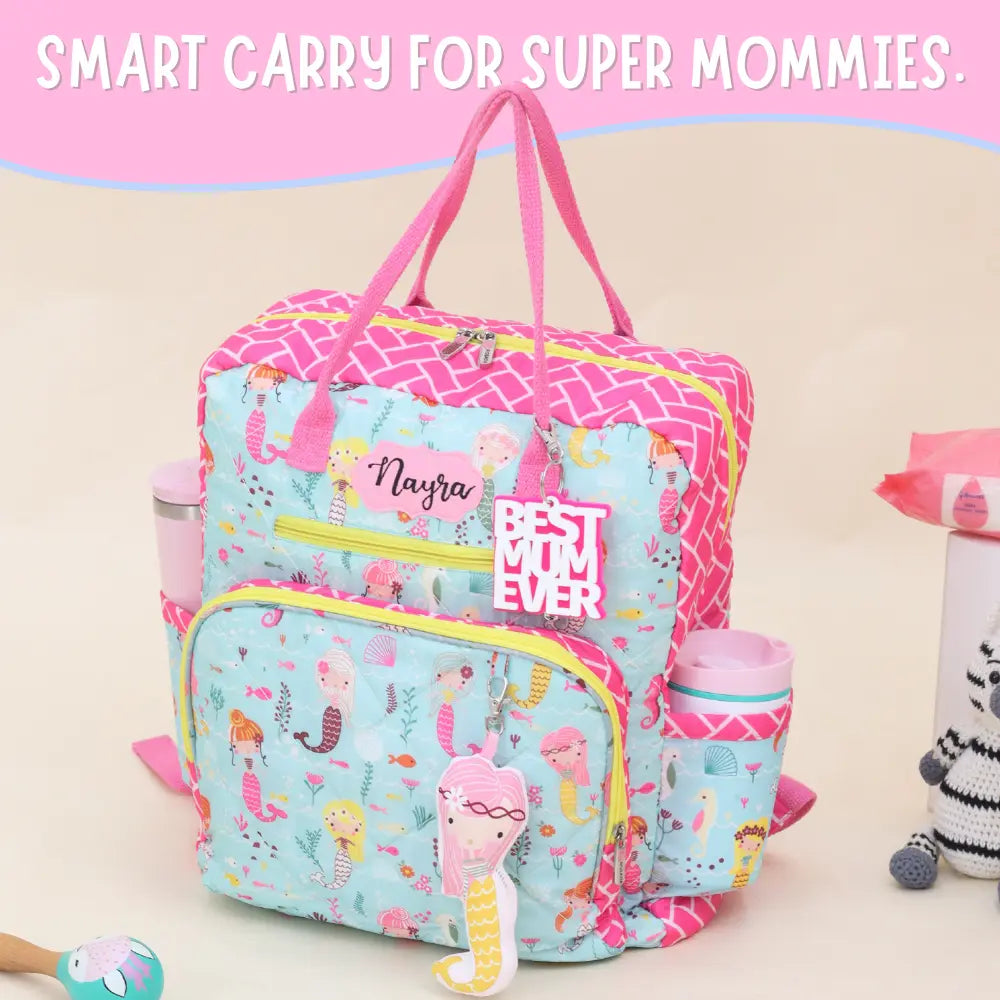 Mermaid Diaper Backpack