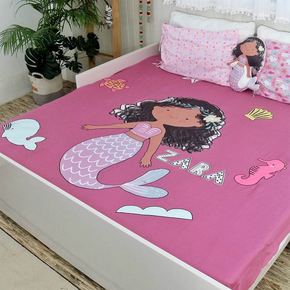 Mimi Mermaid Bedsheet Set
