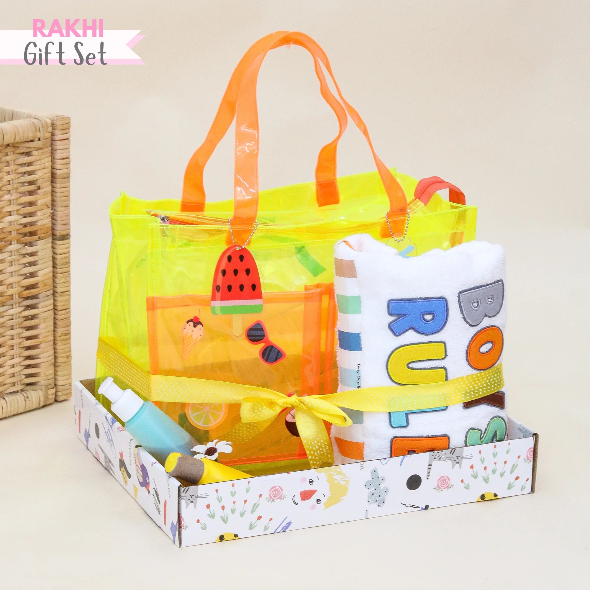 Jelly Beach Bag Gift Set