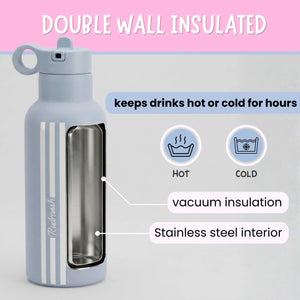 Grey Sports Sipper Bottle (500ml)