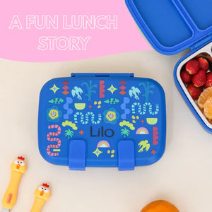 Silly Shapes Double Lock Bento Box