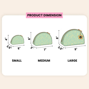 Limoncello Nested Pouch Set