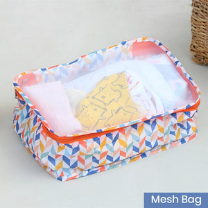Mesh Bag - English Zigzag