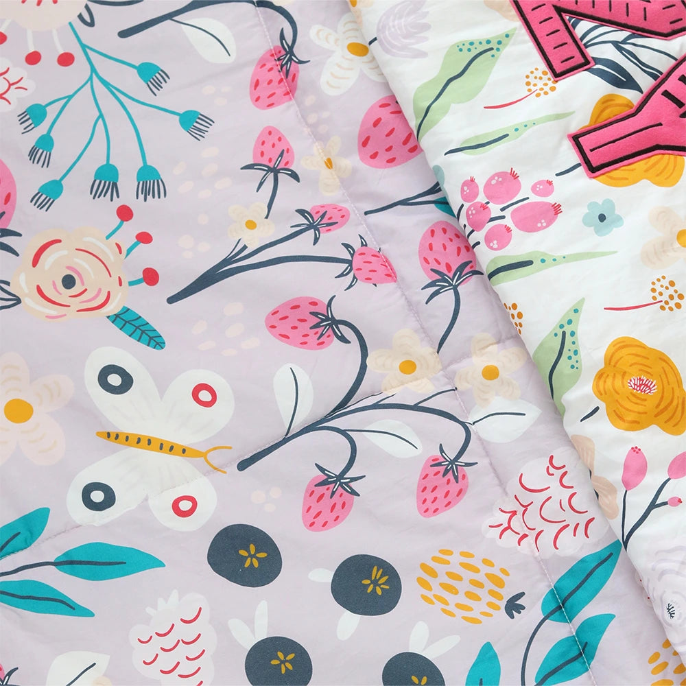 Lilac Garden Comforter