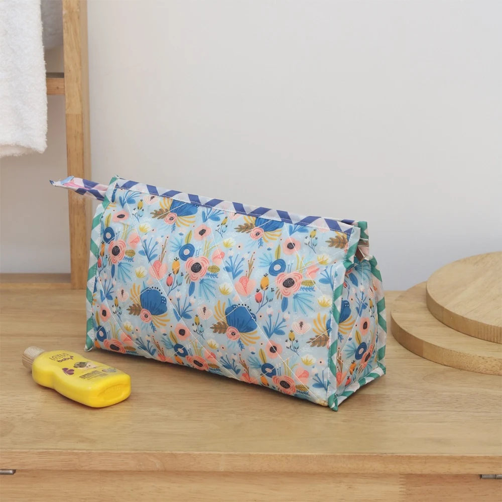 3-Zip Toiletries Kit - Floral