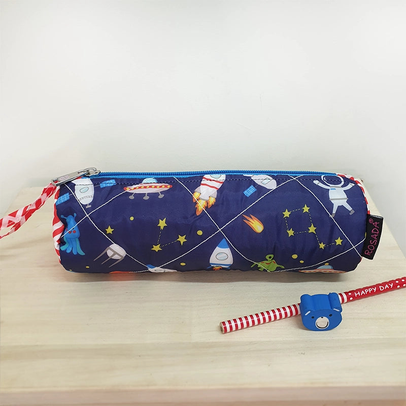 Round Pencil Pouch - Space