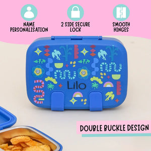 Silly Shapes Double Lock Bento Box