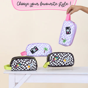 Black Patches Pouch