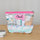 Clear Zip Kit - Aqua Girl