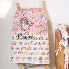 Princess Double side quilted blanket (40x50)