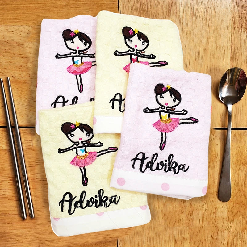 Ballerina Doll Napkins Set