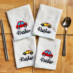 Car Logo Malmal Napkins Set