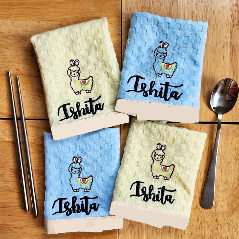 Llama Napkins Set