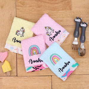 Rainbow Unicorn Napkins Set