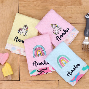 Rainbow Unicorn Napkins Set