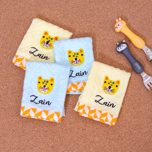 Lazy Zoo Napkins Set