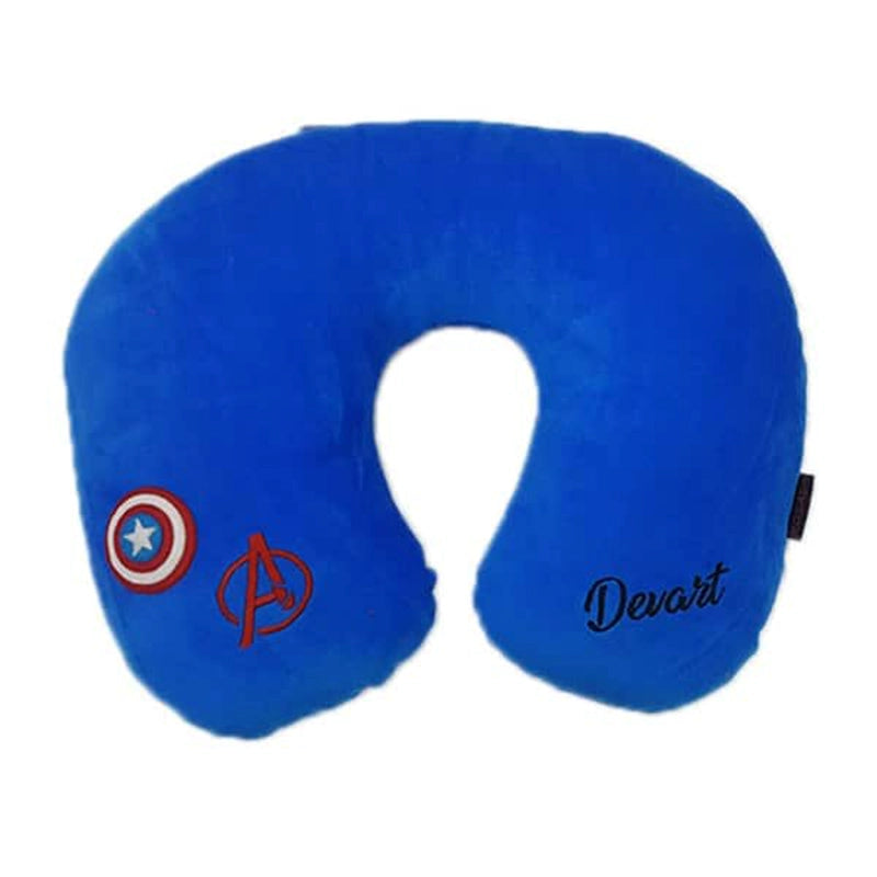 Avengers Blue Neck Pillow