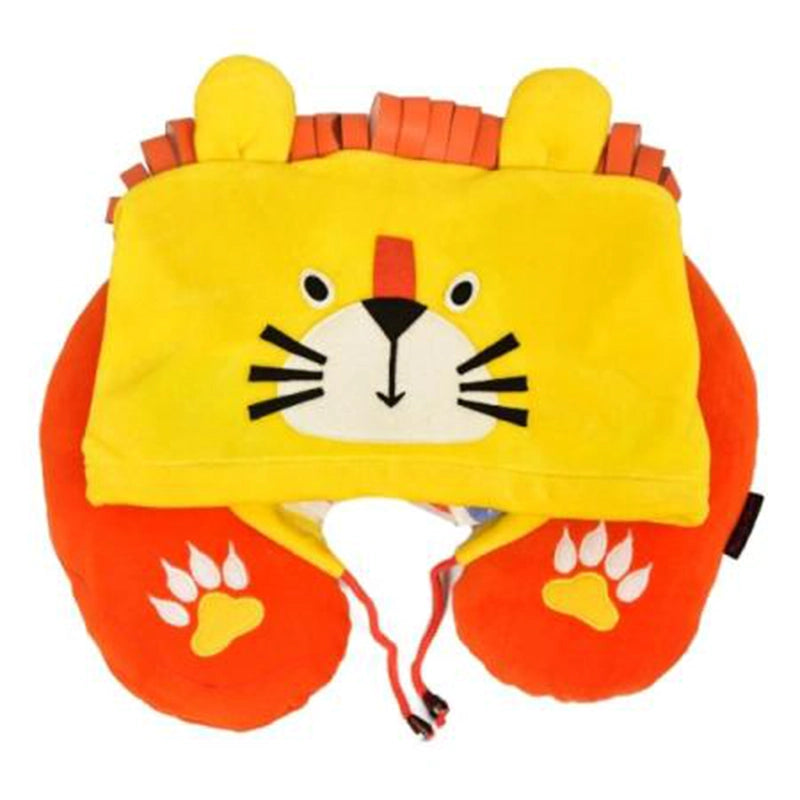 Lion Hooded Neck Pillow