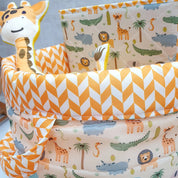 Animal Quilted Toy Basket