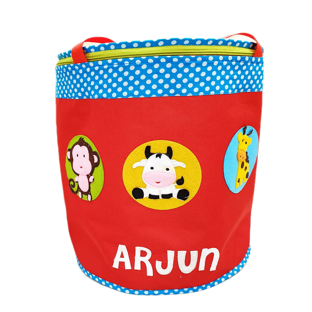 Animals Circle Toy Basket