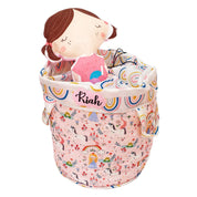 Princess Quilted Toy Basket