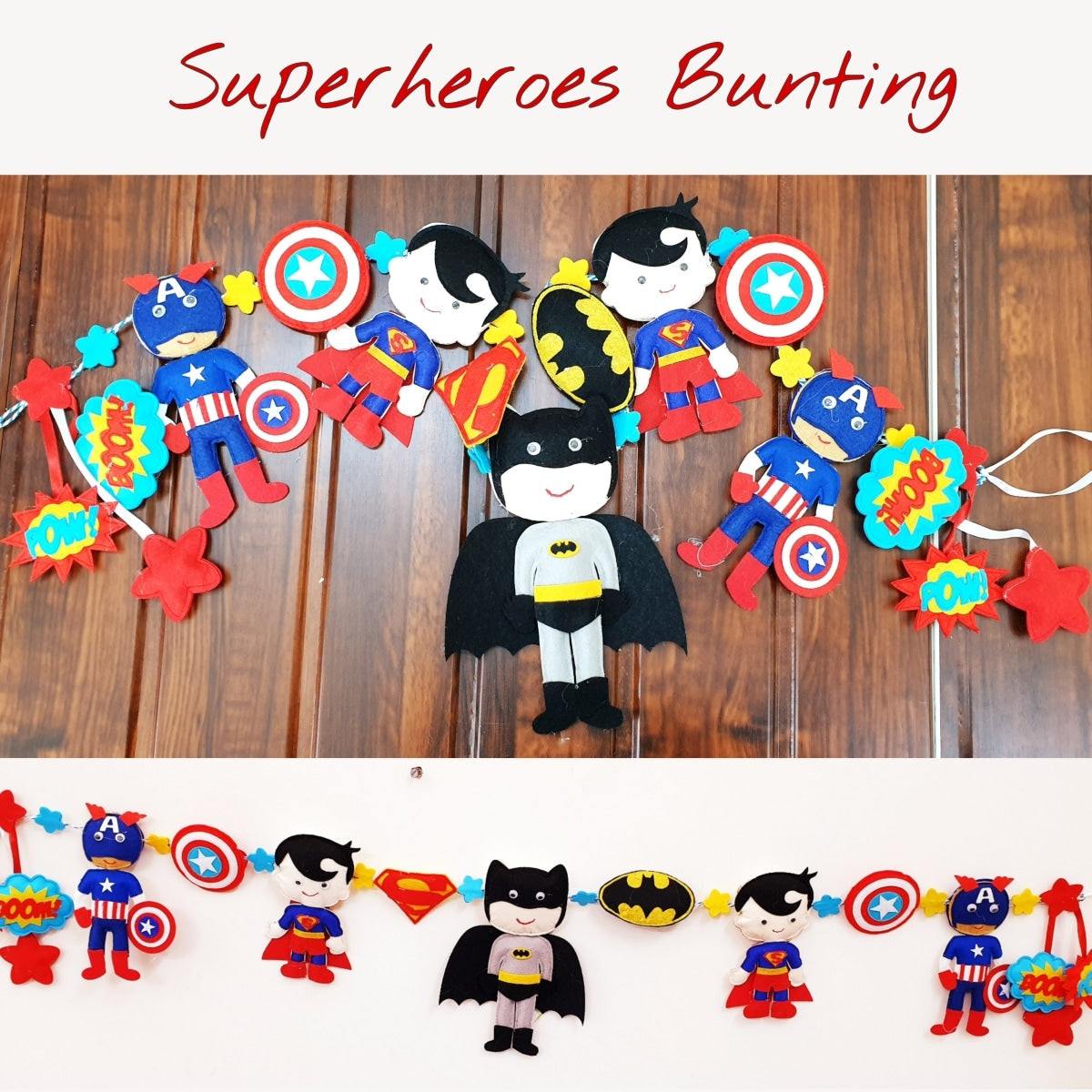 Superhero Bunting