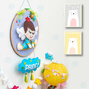 Baby Boy Hoop Hanging