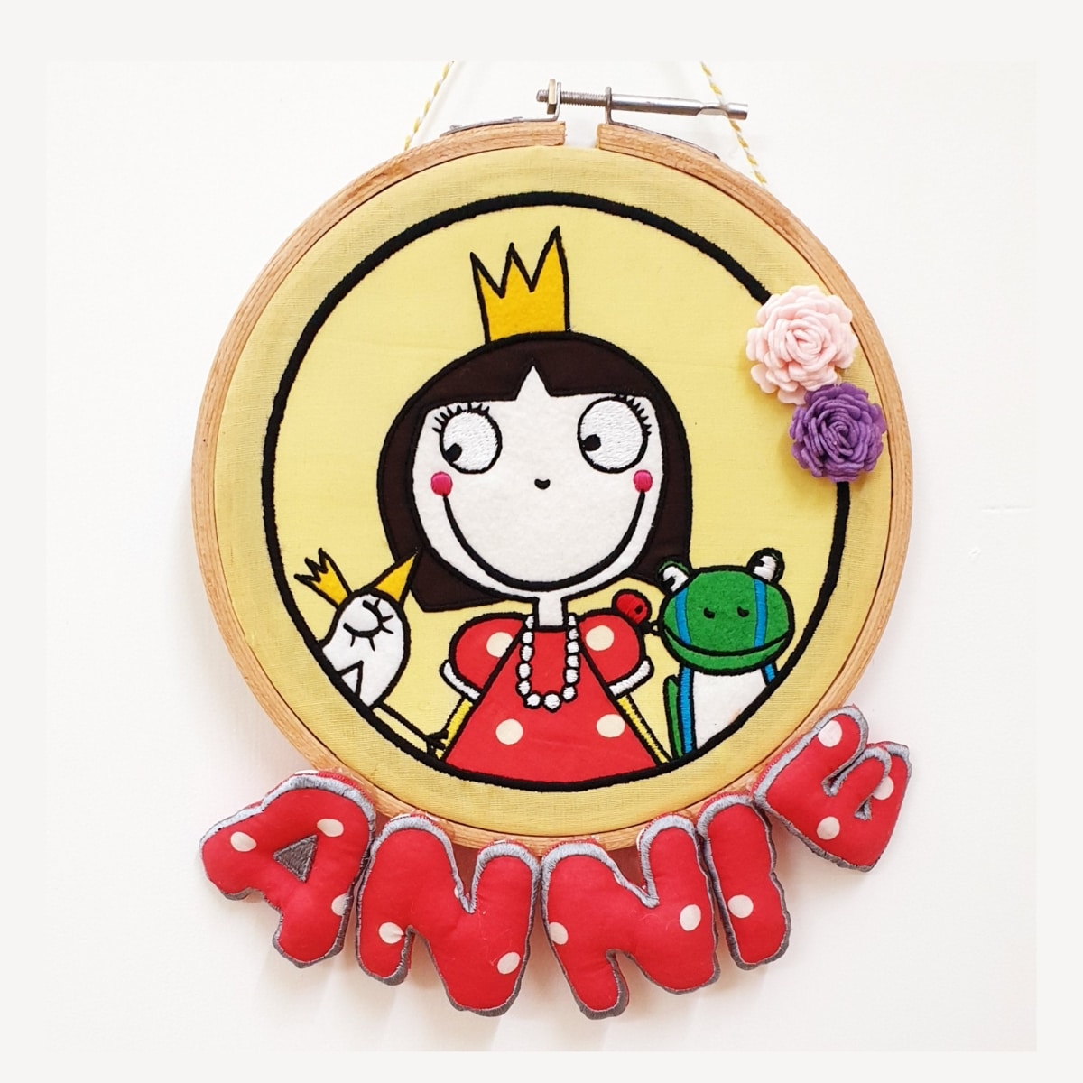 Frog Princess Name Hanging