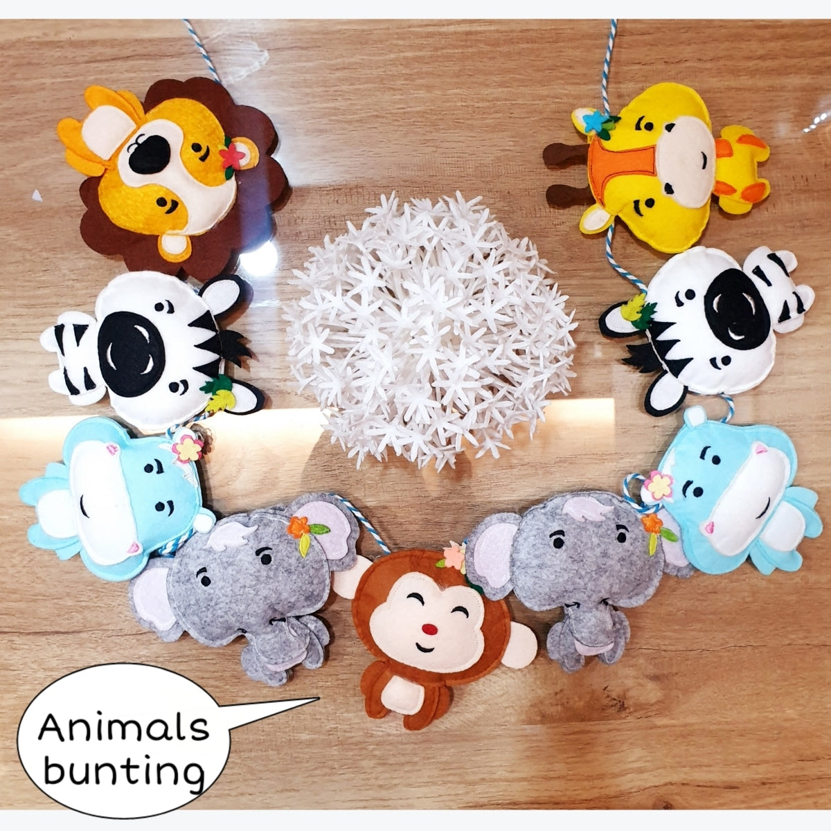 Baby Animal Bunting