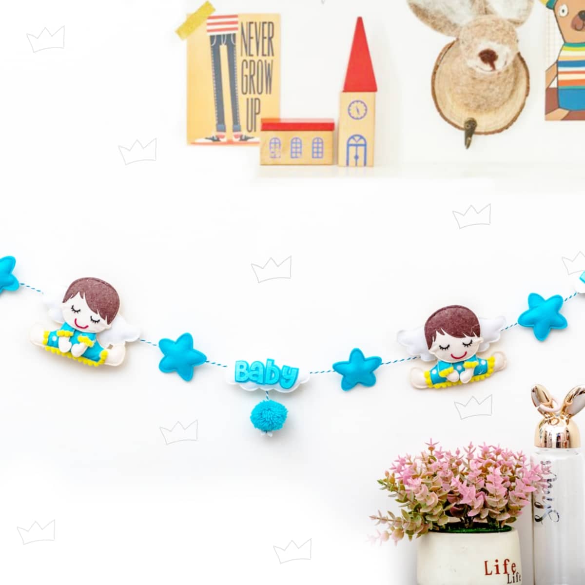 Baby Boy Bunting