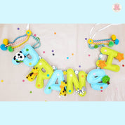 Blue Hue Name Bunting