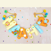 Planes Pastel Name Bunting