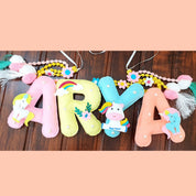 Unicorn Pastel Name Bunting