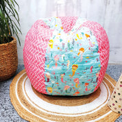 Mermaid Quilted Bean Bag