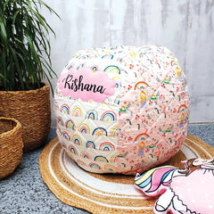 Princess Quilted Bean Bag