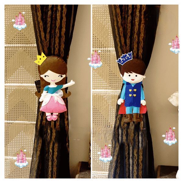 Prince N Princess Curtain Tier